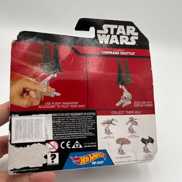 Hot Wheels Star Wars Starship Episode 7 Lead Villain Vehicle New in package - Picture 5 of 9